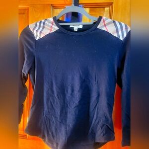 Burberry London girl top,Size M,black